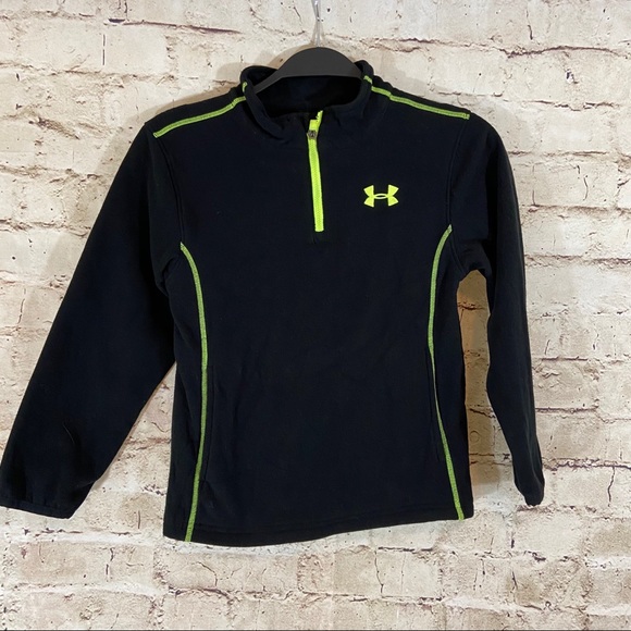 Under Armour Other - Unisex Under Armour black fleece lime green logo 6